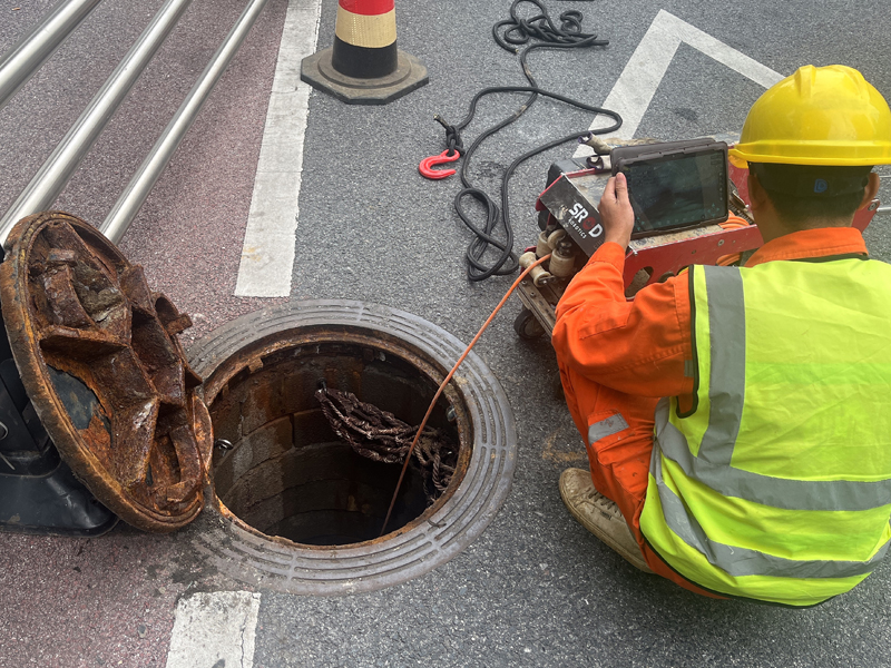 古雄市政管道内窥检测